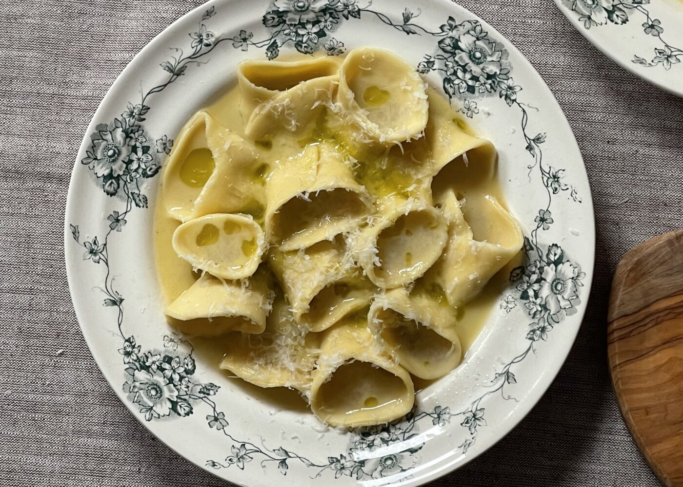 Tortellini fylt med pinnekjott