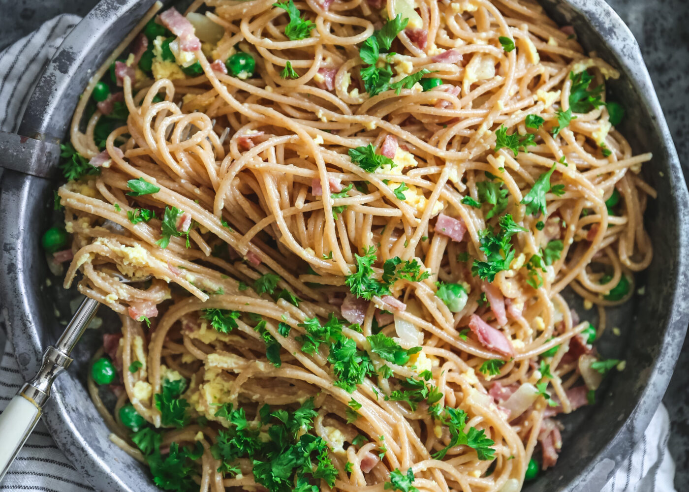 Sunnere pasta carbonara