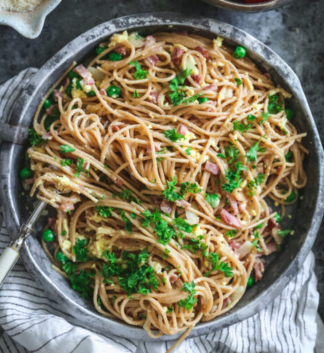 Sunnere pasta carbonara